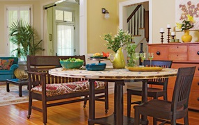 Посиделки в столовой