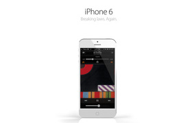 Смартфон Apple iPhone 6 в концепт дизайне