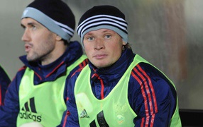 Защитник Спартака Евгений Макеев