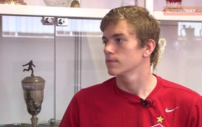 Вратарь Спартака Антон Митрюшкин