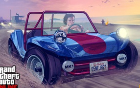 Скоростная погоня Grand Theft Auto V