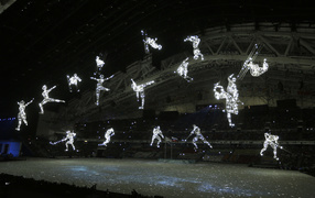 Виды спорта на арене на открытии Олимпиады в Сочи