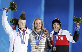 Стаале Сандбех из Норвегии серебряная медаль на олимпиаде в Сочи 2014 год