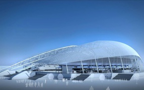 Stadium in Sochi 2014