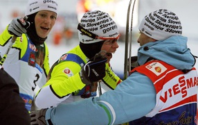 Штефани Бёлер из Германии бронзовая медаль в Сочи 2014 год