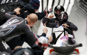 Стивен Лэнгтон американский бобслеист обладатель двух бронзовых медалей