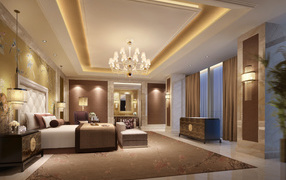 Style bedroom luxury
