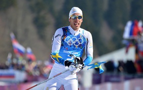 Маркус Хельнер шведский лыжник обладатель золотой и серебряной медали на олимпиаде в Сочи 2014 года