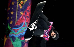 Швейцарский сноубордист  Юрий Подладчиков на олимпиаде в Сочи