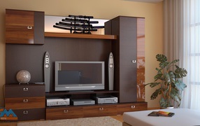 Телевизор в гостиной