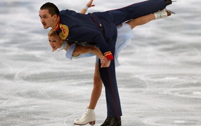 Татьяна Волосожар Россия фигурное катание на коньках золотая медалистка на Олимпиаде в Сочи