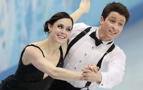 Тесса Вертью Канада фигурное катание на коньках серебряная медалистка на Олимпиаде в Сочи