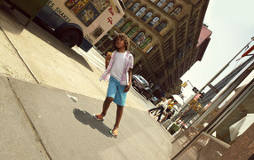 Фотография Мальчик на улице