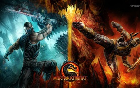 The battle in the game Mortal Kombat X