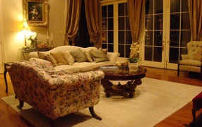 Уютная гостиная Хилтон