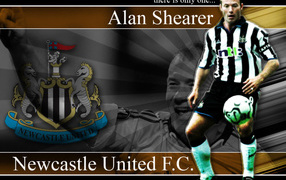 The famous football club Newcastle United