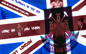 The famous football club West Ham united