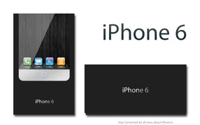 The first display of Apple iPhone 6 concept