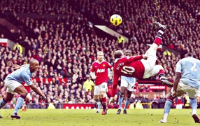 Футбольный клуб Англии Манчестер Юнайтед