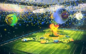Церемония открытия на Чемпионате мира по футболу в Бразилии 2014