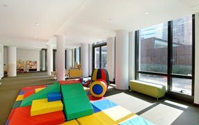 Просторная детская комната