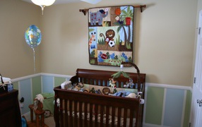 Традиционное оформление детской