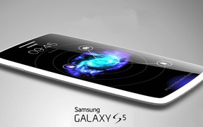 The whole universe in the Samsung Galaxy S5