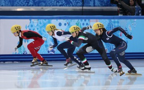 Обладательница серебряной и двух бронзовых медалей в дисциплине шорт-трек Арианна Фонтана