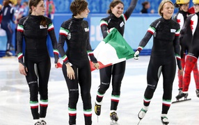 Обладательница бронзовой медали в дисциплине шорт-трек Мартина Вальчепина из Италии