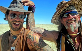 Travelers with tattoos