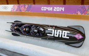 Бобслеисты США на олимпиаде в Сочи