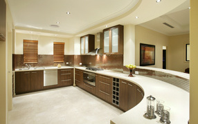 Very large kitchen
