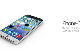 White Apple iPhone 6 concept