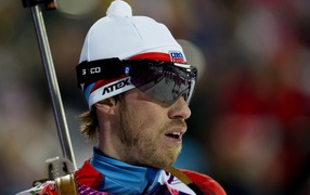 Обладатель серебряной и бронзовой медали в дисциплине биатлон Ярослав Соукуп из Чешской Республики