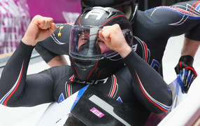 Обладатель двух бронзовых медалей американский бобслеист Стивен Лэнгтон на олимпиаде в Сочи