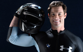 Обладатель двух бронзовых медалей в дисциплине бобслей Стивен Лэнгтон на олимпиаде в Сочи