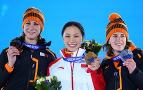 Winner of two bronze medals in the discipline of speed skating Margot Boer of the Netherlands