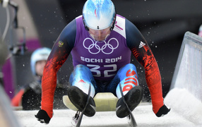 Обладатель двух серебряных медалей в дисциплине санный спорт Альберт Демченко из России