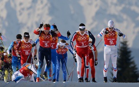 Обладатель двух серебряных медалей в дисциплине лыжные гонки Максим Вылегжанин из России