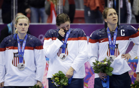 Женская хоккейная сборная из США