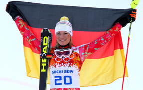 Обладательница золотой и бронзовой медали Мария Хефль Риш из Германии