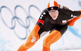 Ян Блокхёйсен на олимпиаде из Нидерландов серебряная медаль на олимпиаде в Сочи