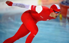 Збигнев Брудка польский конькобежец  в Сочи