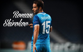 Zenit midfielder Roman Shirokov