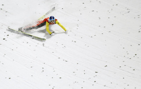 Зеверин Фройнд из Германии золотая медаль на олимпиаде в Сочи 2014 год