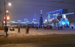  Freedom Square in Kharkov