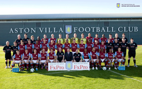  The famous fc of england Aston Villa