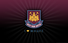Известный футбольный клуб Англии Вест Хэм Юнайтед