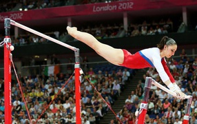 	   Gymnast Aliya Mustafina