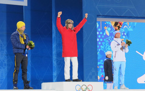 Дарио Колонья швейцарский лыжный гонщик обладатель двух золотых медаль